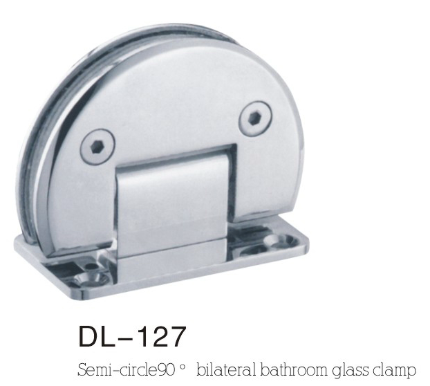 Bathroom Hinge DL127, Semi-circle double side 90 angle 