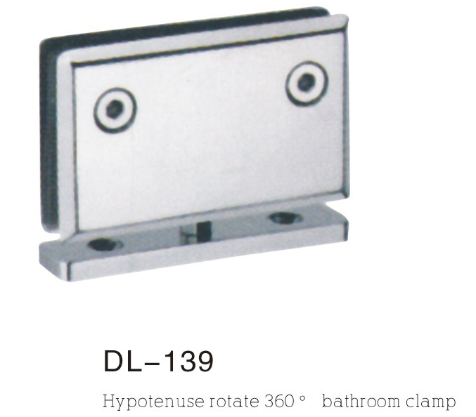 Bathroom Hinge DL139, Hypotenuse rotate single side 360 angle