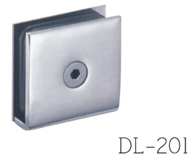 Glass Clamps DL201, 0 angle