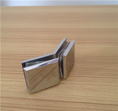 Glass Clamps DL204, 135 angle,  double