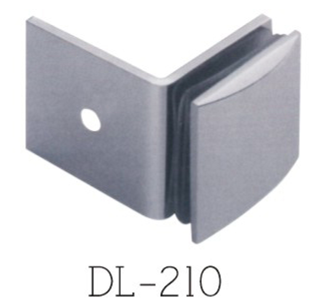 Glass Clamps DL210, 90 angle, single