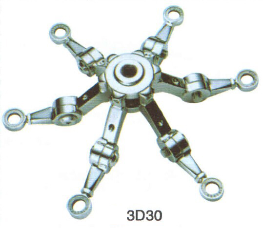 Glass spiders fitting RS3D30 series