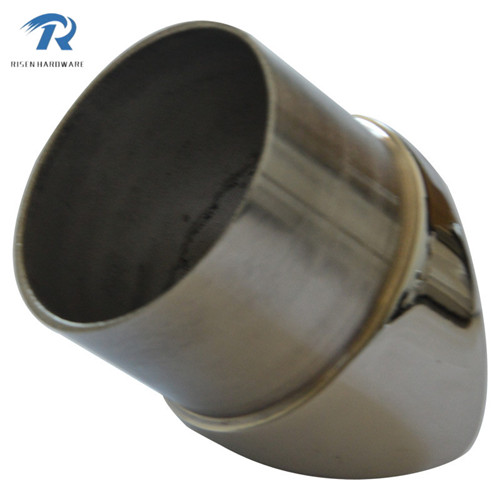 Stainless steel tube support flush fitting perpendicular joiner NO.2