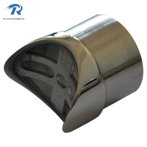 Stainless steel tube support flush fitting perpendicular joiner NO.2