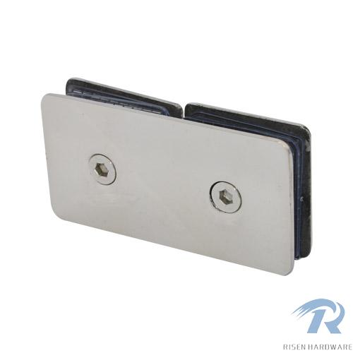 Glass Clamps RS830, 180 angle, double,stainless steel