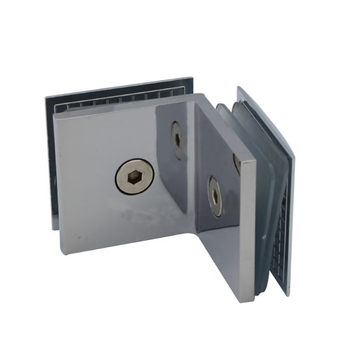 Glass Clamps DL209, 90 angle, double