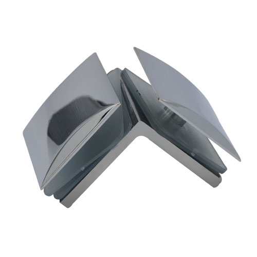 Glass Clamps DL209, 90 angle, double
