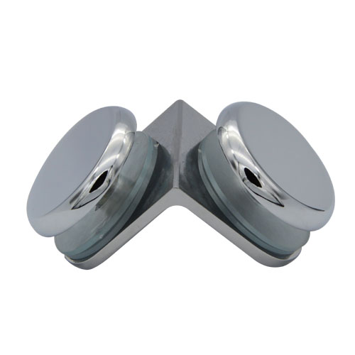 Glass Clamps DL223, 90 angle, double