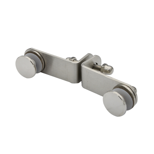 Glass clamps LG704, fence fitting, Material stainless steel