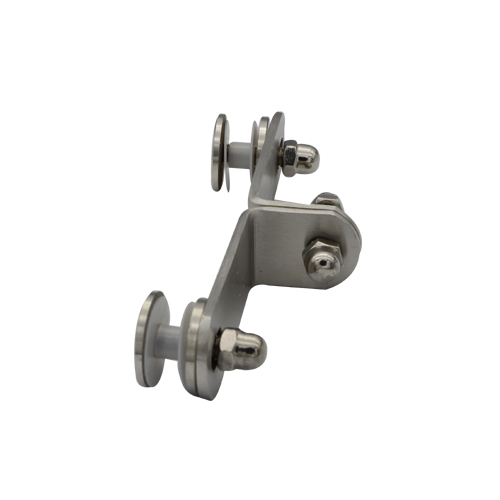 Glass fencing clamps LG704, fence fitting, Material stainless steel