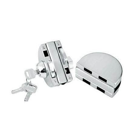 Glass Door Locks LC-010, Stainless steel