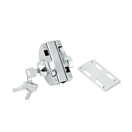 Glass Door Locks LC-010A, Stainless steel - 副本